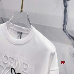 2025年新作早春  LOEWE半袖 Tシャツ 綿 男女兼用  FF工場