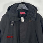 2024年12月19日秋冬高級品新作 SUPREME Faux Shearling Lined Bomber Jacket  ラムの綿毛アウターデニムのアウター 61工場