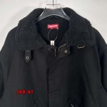 2024年12月19日秋冬高級品新作 SUPREME Faux Shearling Lined Bomber Jacket  ラムの綿毛アウターデニムのアウター 61工場