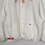 2024年12月19日秋冬高級品新作 SUPREME  Faux Shearling Lined Bomber Jacket ラムの綿毛アウターデニムのアウター61工場