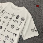 新作入荷高品質クロムハーツ半袖 Tシャツ 綿男女兼用 agfs工場