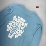 新作入荷高品質クロムハーツ長袖 Tシャツ 綿男女兼用 agfs工場