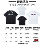 2025年春夏新作入荷 LOEWE 半袖 Tシャツ 280g 綿 LWZ工場