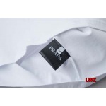 2025年春夏新作入荷PRADA  半袖 Tシャツ 280g 綿 LWZ工場