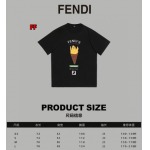 2025年新作春夏新品FENDI半袖 Tシャツ  FF工場