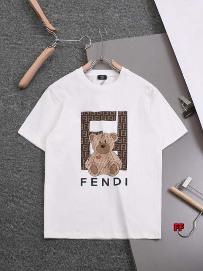 2025年新作春夏新品FENDI 半袖 Tシャツ  FF工場