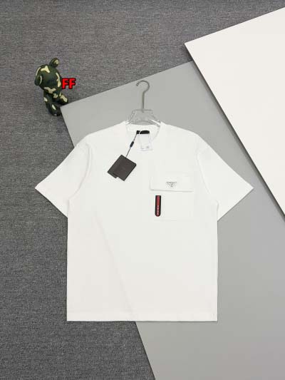 2025年春夏新品PRADA  半袖 Tシャツ FF工場