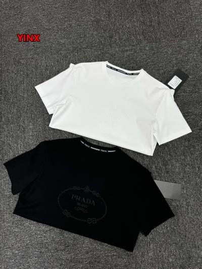 2025年春夏高品質新品 PRADA  半袖 Tシャツ YI...