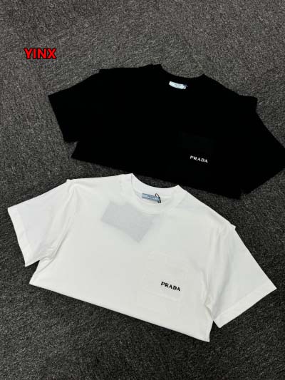 2025年春夏高品質新品 PRADA  半袖 Tシャツ YI...