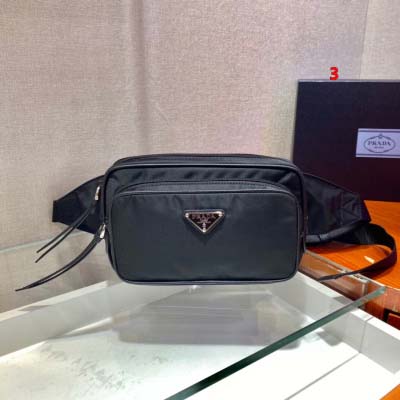 2025年早春新品入荷 PRADA チェストバッグの男性 3...