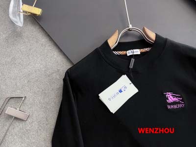 2025年1月8日早春新品入荷 バーバリー 長袖 Tシャツ wenzhou工場