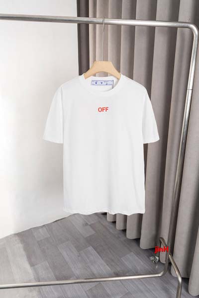 2025年1月8日春夏人気新品入荷Off White  半袖 Tシャツ JH工場