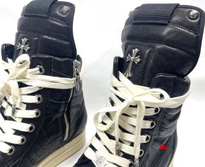 2025年原版復刻新作入荷 RickOwensX Chrome Hearts 長靴 スニーカー DU工場38-46