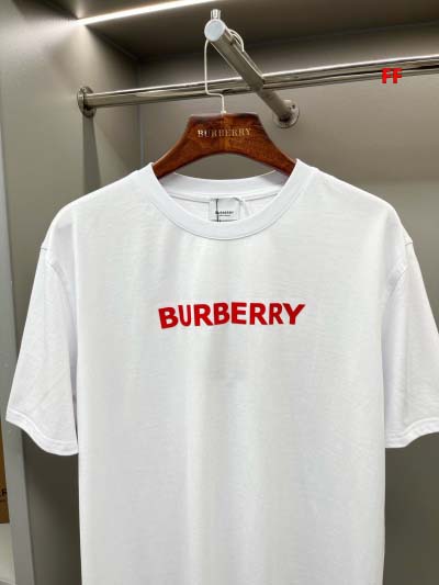 2025年1月10日早春新品入荷バーバリー 半袖 Tシャツ FF工場