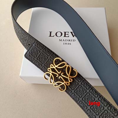 2025年早春新品入荷 LOEWE 本革 ベルト LANG工場