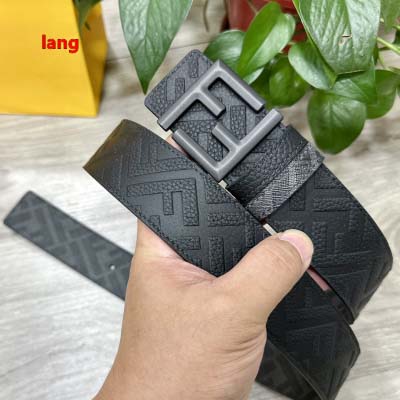 2025年早春新品入荷 FENDI  本革 ベルト LANG工場