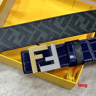 2025年早春新品入荷 FENDI 本革 ベルト LANG工場