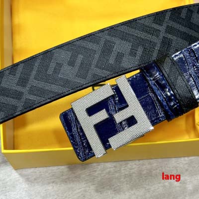 2025年早春新品入荷 FENDI 本革 ベルト LANG工場