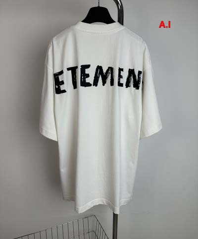 2025年1月15日春夏高品質新品入荷VETEMENTS 半袖 Tシャツ A.I工場