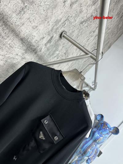 2025年1月15日春夏高品質新品入荷PRADA 長袖 TシャツYINX工場