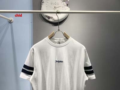 2025年1月17日春夏新品入荷イヴサンローラン半袖 Tシャツ CHIDAO工場