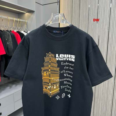 2025年1月20日春夏新品入荷ルイヴィトン 半袖 TシャツDW工場