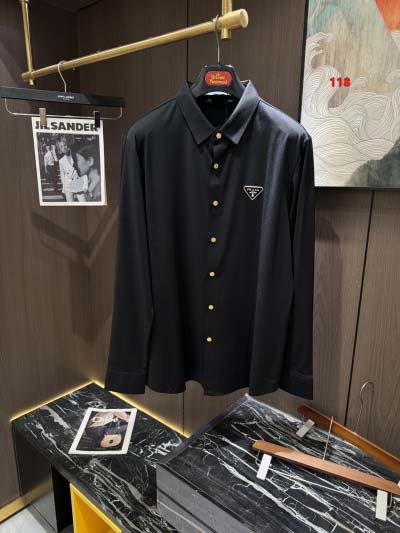 2025年1月21日高品質新品入荷PRADA 長袖 シャツ 118工場