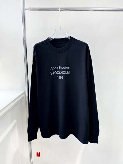 acne studio24ss早秋に新ロゴマークの長袖Tシャツです