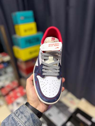 2025年1月27日新品入荷 AJ1 Travis Scott x Air Jordan 1 ” Reverse Mochaスニーカー/ランニングシューズ/カジュアルシューズ