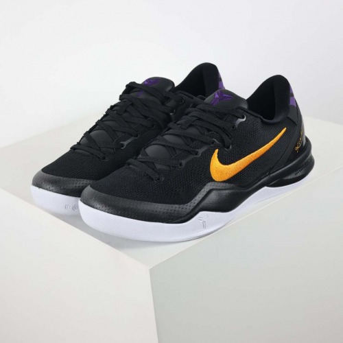 2025年1月27日新品入荷 Nike Kobe 8 Protro Lakers Away  S2スニーカー/ランニングシューズ/カジュアルシューズ