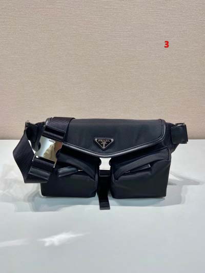 2025年早春新品入荷 PRADA  バッグの男性 3工場