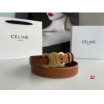 2025年早春新品入荷CELINE 女性  本革 ベルト ZJ工場