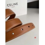 2025年早春新品入荷CELINE 女性  本革 ベルト ZJ工場