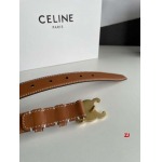 2025年早春新品入荷CELINE 女性  本革 ベルト ZJ工場