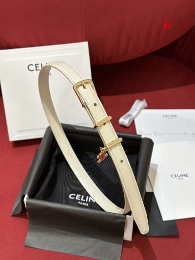 2025年早春新品入荷CELINE 女性本革 ベルト ZJ工...