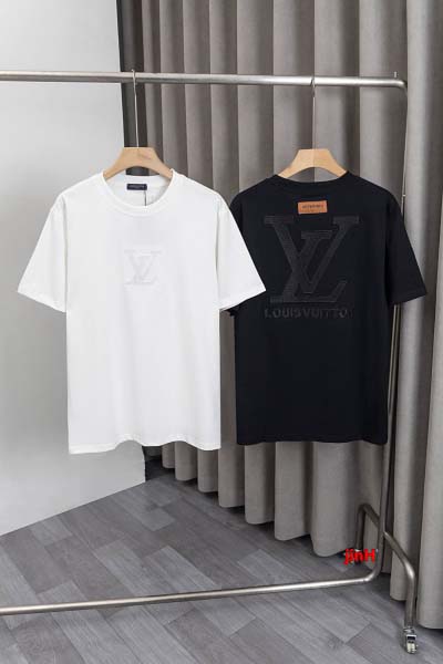 2025年1月8日春夏人気新品入荷ルイヴィトン 半袖 Tシャ...