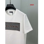 2025年1月9日春夏高品質新品入荷BALMAIN薄手半袖 Tシャツ MINGP工場