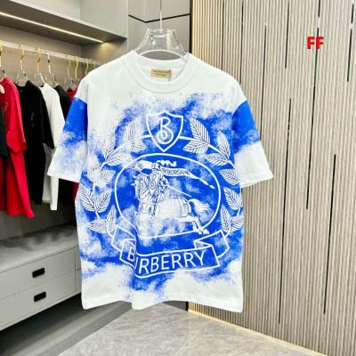 2025年1月10日早春新品入荷バーバリー半袖 Tシャツ F...