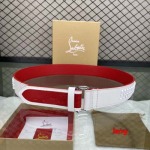 2025年早春新品入荷  Christian Louboutin 本革 ベルト LANG工場