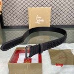 2025年早春新品入荷  Christian Louboutin 本革 ベルト LANG工場