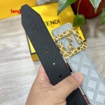 2025年早春新品入荷 FENDI  本革 ベルト LANG工場