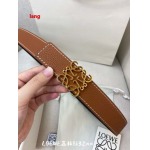 2025年早春新品入荷  LOEWE 本革 ベルト LANG工場