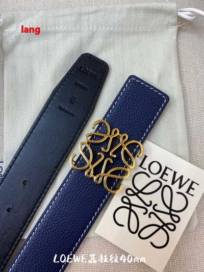 2025年早春新品入荷  LOEWE 本革 ベルト LANG...