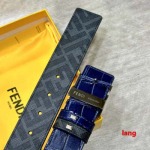 2025年早春新品入荷 FENDI 本革 ベルト LANG工場