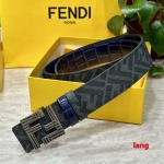 2025年早春新品入荷 FENDI 本革 ベルト LANG工場