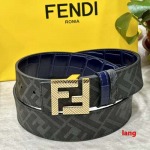 2025年早春新品入荷 FENDI 本革 ベルト LANG工場