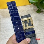 2025年早春新品入荷 FENDI 本革 ベルト LANG工場