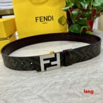 2025年早春新品入荷 FENDI 本革 ベルト LANG工場