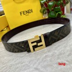 2025年早春新品入荷 FENDI 本革 ベルト LANG工場