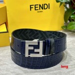 2025年早春新品入荷 FENDI 本革 ベルト LANG工場